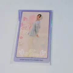 Stray Kids(ストレイキッズ・スキズ・SKZ) ファンミーティング グッズ トレカ トレカ ヒョンジン(HYUNJIN)