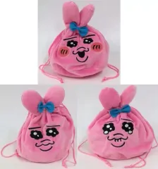 【中古】雑貨 全3種セット 巾着ポーチ 「おぱんちゅうさぎ」