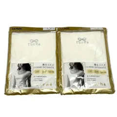 グンゼ Tuche 着るコスメ フレンチ袖インナー 2枚セット Lサイズ オフホワイト