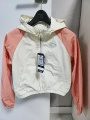 新品) NBA バイカラー フード ウィンドブレーカー クロップド アウター 140