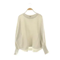 スピック&スパン Spick&Span 25SS バルキーヤーンドルマンロングリブニット セーター 長袖 コットン ライトグレージュ 25080200532040 /NR ■OS