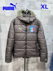 美品 プーマ イタリア代表 中綿ジャケット XL PUMA アズーリ ジャンパー