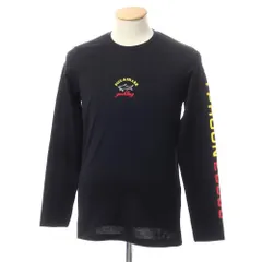 【新品】ポールアンドシャーク PAUL&SHARK コットン クルーネック 長袖Ｔシャツ ブラック【サイズS】【メンズ】