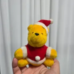 ヴィンテージ トイ キャラクター グッズ ぬいぐるみ フィギュア 古典 漫画 ディズニー クマのプーさん サンタ
