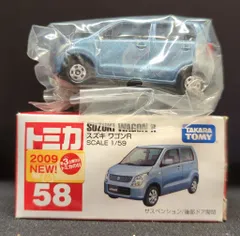 タカラトミー トミカ赤箱中国製 スズキ ワゴンR 新車シール付き 58