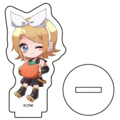 【中古】アクリルスタンド・アクリルパネル 鏡音リン 「ピアプロキャラクターズ アクリルぷちスタンド 02.フォトきゃら」