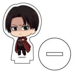 【中古】アクリルスタンド・アクリルパネル リヴァイ 「進撃の巨人 アクリルぷちスタンド 03.ダークver. ミニキャラ」