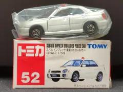 トミー トミカ赤箱中国製 スバル インプレッサ 覆面パトロールカー 52