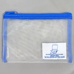 【中古】バッグ [単品] 怪盗キッド メッシュポーチ 「リアル脱出ゲーム×名探偵コナン 100万ドルの絡繰館からの脱出」 任務付きチケット 怪盗セット特典