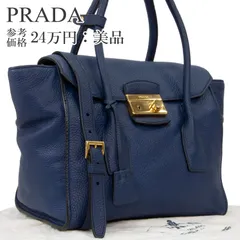 本物 送料無料 プラダ 2WAYショルダーバッグ クロスボディバッグ ハンドバッグ レディース ヴィッテロ ダイノ 青 ブルー 珍しい レアカラー 肩掛け 斜め掛け ロゴ マーク 本革 レザー 綺麗 ゴールド金具 ハイブランド おしゃれ 鞄 バック E461