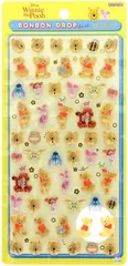 くまのプーさん ミニ S8814988 サンスター文具 ディズニー グッズ ボンボンドロップシール ミニ 新潟倉庫 