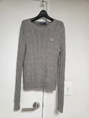 POLO RALPH LAUREN ポロラルフローレン ケーブル ニット クルーネック セーター L