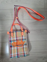 OILILY オイリリー チェック ミニ クロスバッグ