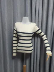 ZARA ストライプニット