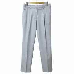 インコテックス INCOTEX パンツ スラックス センタープレス 2タック ウール 40 L相当 グレー X