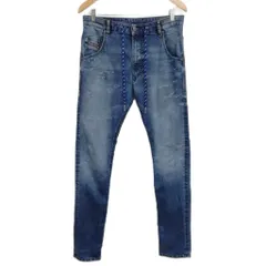 ディーゼル DIESEL KROOLEY JOGG スウェット デニム パンツ ジーンズ イージー ダメージ リペア加工 30 インディゴ
