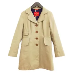 ヴィヴィアンウエストウッドレッドレーベル Vivienne Westwood RED LABEL ラブ襟 オーブボタン トレンチコート 2 ベージュのサムネイル