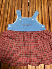 美品　ファミリア　ジャンパースカート　80cm