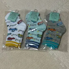 【9〜15cm】ベビーソックス 新品 3足セット 男女兼用 通園用 出産準備 まとめ買い 送料無料