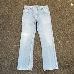 00年代 リーバイス 517 ブーツカット ライトブルー W33 L32