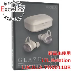 [bn:13] LUCILLA　Bluetoothイヤホン　TWS011BR　ブラウン
