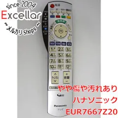 [bn:1] Panasonic　液晶テレビ用リモコン　EUR7667Z20のサムネイル