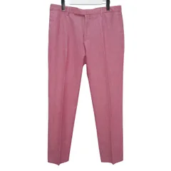 インコテックス INCOTEX パンツ スラックス コットン チノパン カジュアル 52 XLサイズ相当 レッド系 k3164100 1208