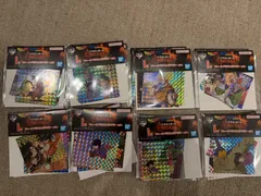 一番くじ　ドラゴンボール　フレークプリズムステッカー８種コンプセット