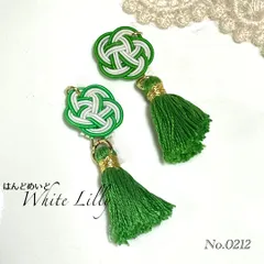 No.0212　タッセル付きピアス