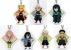 【中古】雑貨 全7種セット 「鬼滅の刃 ランダムデフォルメアクリルチャーム vol.2」