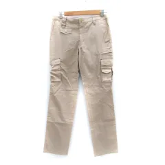 コムサイズム COMME CA ISM カーゴパンツ ロング丈 M ベージュ /SM13