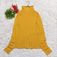 【パラスパレス】 ハイネックカットソー （M） 長袖 着回し レイヤード 可愛いのサムネイル