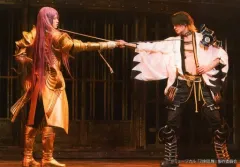 【中古】生写真(男性) 高橋健介(蜂須賀虎徹)・伊万里有(長曽祢虎徹)/ライブフォト・横型・キャラクターショット/「ミュージカル『刀剣乱舞』幕末天狼傳 2020」ローソンプリント限定ブロマイド