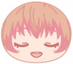 [중고] 봉제인형 마스코트·봉제인형 배지 와카츠키 니코 B [위치워치 오만쥬니기니기 마스코트]