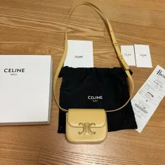 ほぼ新品 正規品 Celine ミニ トリオンフ クロスバック バッグ ショルダーバッグ