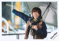 【中古】生写真(STARTO) Snow Man/阿部亮平/横型・上半身/シングル「LOVE TRIGGER / We’ll go together」MV＆ジャケ写オフショット/公式生写真