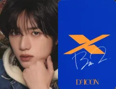 【中古】コレクションカード(男性) TOMORROW X TOGETHER/ボムギュ/裏面青・印刷サイン入り/「DICON D’FESTA MINI EDITION TXT」フォトカード