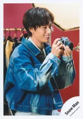 【中古】生写真(STARTO) Snow Man/阿部亮平/上半身/シングル「LOVE TRIGGER / We’ll go together」MV＆ジャケ写オフショット/公式生写真