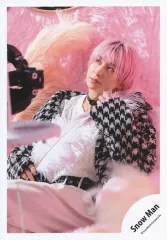 【中古】生写真(STARTO) Snow Man/佐久間大介/膝上/シングル「LOVE TRIGGER / We’ll go together」MV＆ジャケ写オフショット/公式生写真