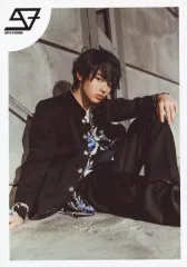 【中古】生写真(男性) SUPER★DRAGON/松村和哉/膝上・座り・衣装黒・白・学ラン・右向き・左足立て/「6th ONEMAN LIVE TOUR『HAZARDSCHOOL 0』」生写真セット～第6弾～