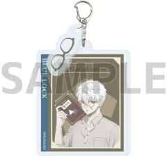 【中古】キーホルダー 55.凪誠士郎 メガネver.(描き下ろしイラスト) パーツ付きアクリルキーホルダー 「TVアニメ ブルーロック」