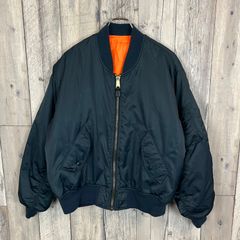ST ARMY INDUSTRIES MA-1 フライトジャケット リバーシブル - メルカリ