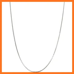 【新品】 [ジュエリーショップエム] ネックレス ステンレス シンプルチェーン マンテル OTバックル メンズ レディース ユニセックス アクセサリー 金属アレルギー対応 シルバー ビーディングチェーン stain06 0