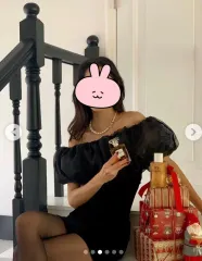 ザラ ブラック オフショルダー ツアーベルベット ミニ ワンピース ジャカード