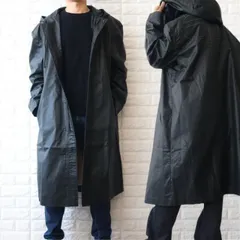 ディーゼル ロングコート メンズ コットンツイル  ブラック オーバルD DIESEL A10490 0CMAN 9XX