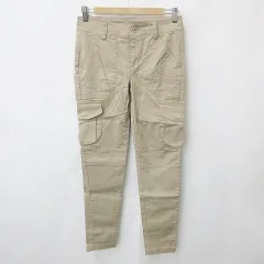 プーマ PUMA スポーツウエア パンツ カーゴパンツ スリム ロング 綿 ストレッチ ベージュ 34