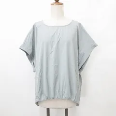 ブラウス シャツ 半袖 丸首 プルオーバー ストレッチ 大きいサイズ 緑 グリーン 6L