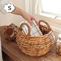 アラログ バスケット 2ハンドル バスケット Ｓサイズ 持ち手 取っ手 小物入れ 小物整理 収納 BOX ボックス ランドリー おもちゃ入れ バスケット かご カゴ おしゃれ インテリア 男前 雑貨 北欧 キッチン 台所 リビング 寝室