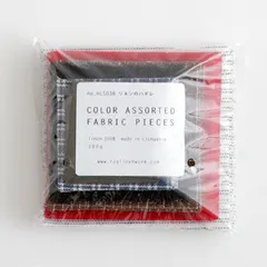 fog linen work フォグリネンワーク リネンのはぎれセット/100gカラーアソート  はぎれ セット ハギレ