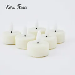 ＬＥＤライト ティーライト キャンドル 6ｐ セット LED キャンドル ロウソク ろうそく 志成 Horn Please 107958ＬＥＤキャンドル LEDライト LED照明 ライト 照明 ランプ アウトドア 防災用品 防災グッズ クリスマス ディスプレイ